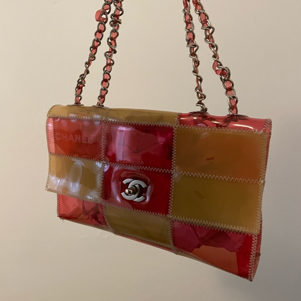 Vintage Chanel Patchwork PVC bag
